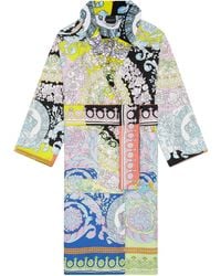 pink versace robe womens