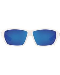 Costa Del Mar - 62Mm Polarized Wraparound Sunglasses - Lyst