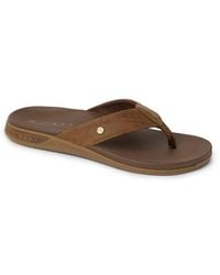 Reef - Phantom Lux Leather Flip Flop - Lyst