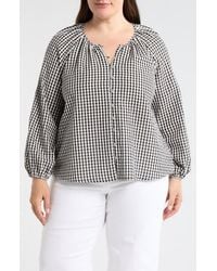 Sanctuary - Perfect Gingham Button-Up Shirt - Lyst