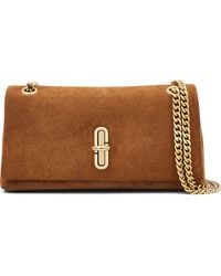 Marc Jacobs - The Dual Chain Mini Suede Sack Bag - Lyst