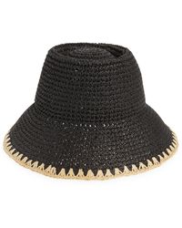 Madewell - Whipstitch Straw Bucket Hat - Lyst