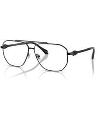 Versace - 57Mm Square Optical Glasses - Lyst