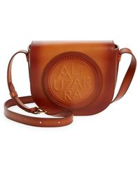 Altuzarra - Medallion Coin Leather Saddle Bag - Lyst