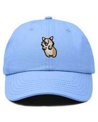 Alix - Leaping Corgi Embroidered Cap - Lyst