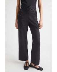 Bode - Linen Sailor Trousers - Lyst