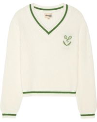 Ellsworth & Ivey - Brooke Varsity Sweater - Lyst