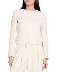 Theory - Clean Crop Jacket - Lyst