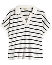 Madewell - Relaxed Johnny Collar Polo - Lyst