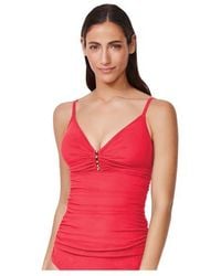 Gottex - Tutti Frutti Fashion V-Neck Beaded Tankini Top - Lyst