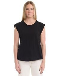 Wilt - Ruched Shoulder Tee - Lyst