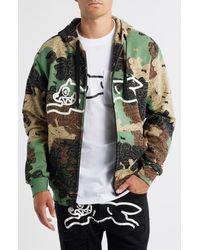 ICECREAM - Camouflage Soft Shell Zip Hoodie - Lyst
