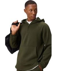 Fabletics - The Gridtech Quarter Zip Hoodie - Lyst