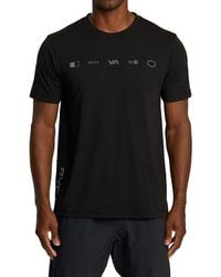 RVCA - Brand Reflect Performance Graphic T-shirt - Lyst