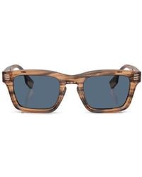 Burberry - 51Mm Rectangular Sunglasses - Lyst