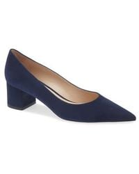 Stuart Weitzman - Stuart Power 50 Block Heel Pump - Lyst
