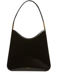 Saint Laurent - Sac Patent Leather Hobo Bag - Lyst