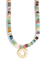 BaubleBar - Marcella Initial Necklace - Lyst