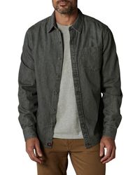The Normal Brand - Denim Button-Up Shirt - Lyst