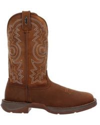 Durango - Steel Toe Pullon Western Boot - Lyst