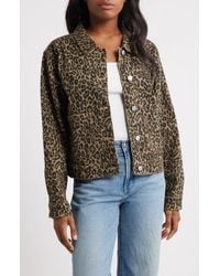 PTCL - Print Denim Trucker Jacket - Lyst