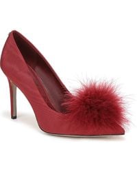 Sam Edelman - Hazel Feather Embellished Pump - Lyst