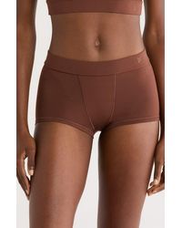 OXER - Luxe Bold Stretch Modal Boyshorts - Lyst