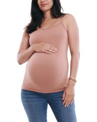 Motherhood Maternity - Clip Down Nursing Tank Top Cami - Lyst