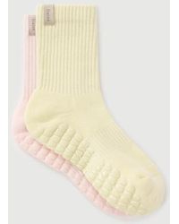 Fraise - The Sorbet Set Grip Socks - Lyst