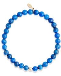 Anzie - Boheme Lapis Beaded Stretch Bracelet - Lyst