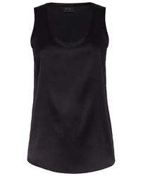 Brunello Cucinelli - Satin Top - Lyst