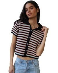 Callaghan - Mai Crochet Polo - Lyst