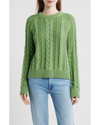 Pendleton - Cable Stitch Sweater - Lyst
