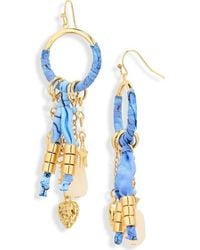 BP. - Bandana Charm Drop Earrings - Lyst