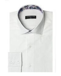 MASUTTO - Dana Button Down Long Sleeve Shirt - Lyst