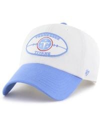 '47 - Light Tennessee Titans Pique Patch Clean Up Adjustable Hat - Lyst