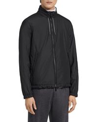 ZEGNA - Zephyr Reversible Blouson Jacket - Lyst