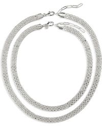 Nordstrom - Panther Chain Layered Necklace - Lyst