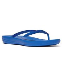 Fitflop - Iqushion Splash Crystal Flip Flop - Lyst