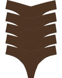 Commando - Classic Solid Thong 5-Pack - Lyst