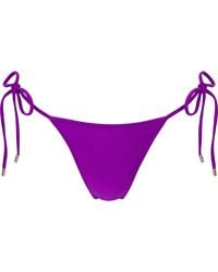 Sunkissed - Le Triangle Tie Side Pattern Bikini Bottom - Lyst