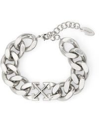 Off-White c/o Virgil Abloh - Arrows Curb Chain Bracelet - Lyst