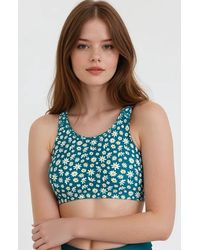 Calypsa - Racerback Swim Bra - Lyst