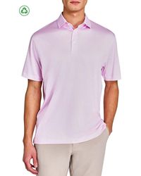Con.struct - Regular Fit Flower Chain Recycled Performance Golf Polo - Lyst