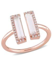 Julianna B - Diamond Open Ring 14K - Lyst