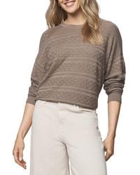 Splendid - Georgie Oversize Pointelle Sweater - Lyst