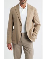 BOSS - Hanry Slim Fit Check Stretch Wool & Cotton Sport Coat - Lyst