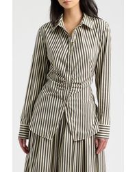 Solid & Striped - The Tinsley Striped Button-Up Shirt - Lyst