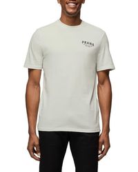 Prana - Past & Present Organic Cotton Graphic T-Shirt - Lyst