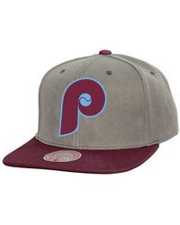 Mitchell & Ness - Philadelphia Phillies Cooperstown Collection Basic Flip Snapback Hat - Lyst